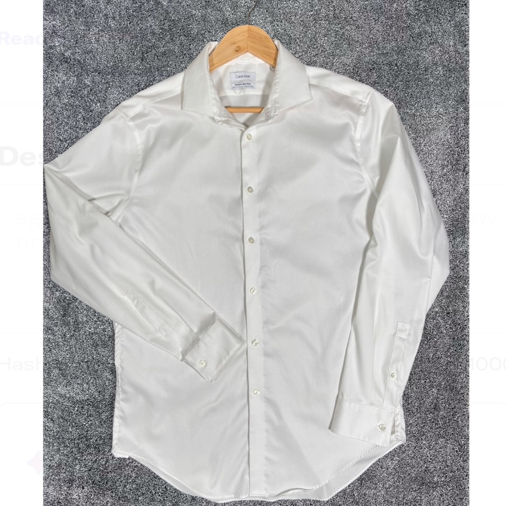 Calvin Klein White Dress Shirt